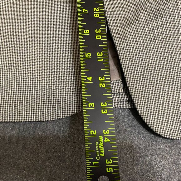 Jos. A. Bank Blazer Jacket Size 43L Signature Collection Wool Silk Gray Mitchell - Picture 5 of 13